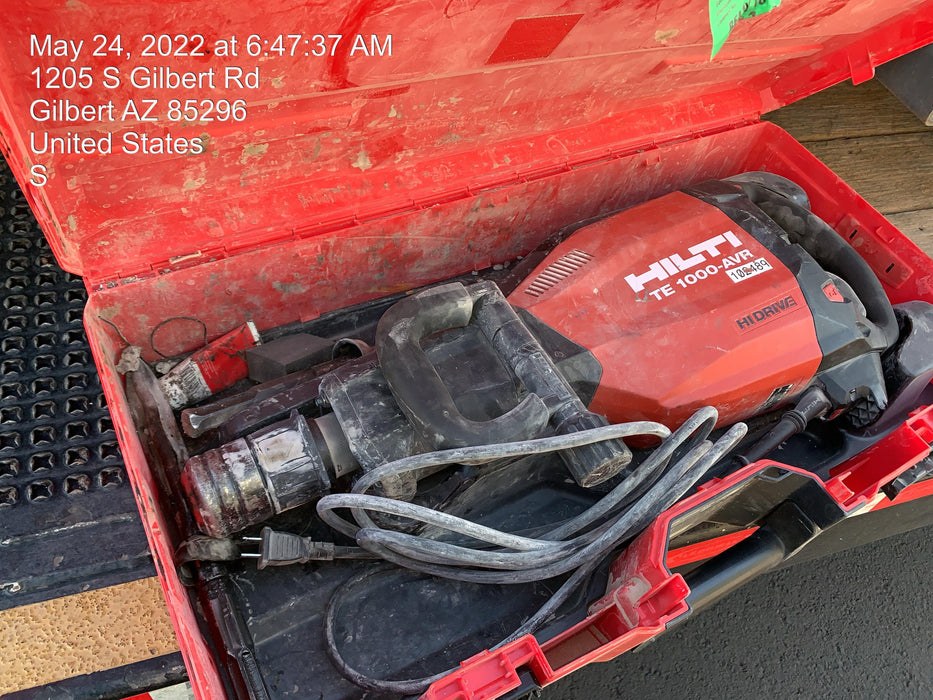 2020 HILTI TE 1000-AVR
