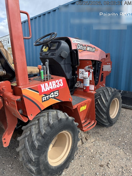 2019 DITCH WITCH RT45A