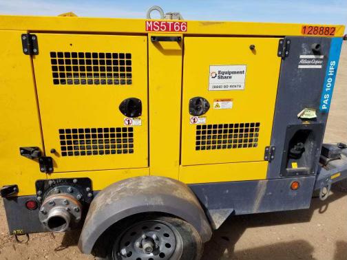 2020 ATLAS COPCO PAS 100 HF CS Enclosed