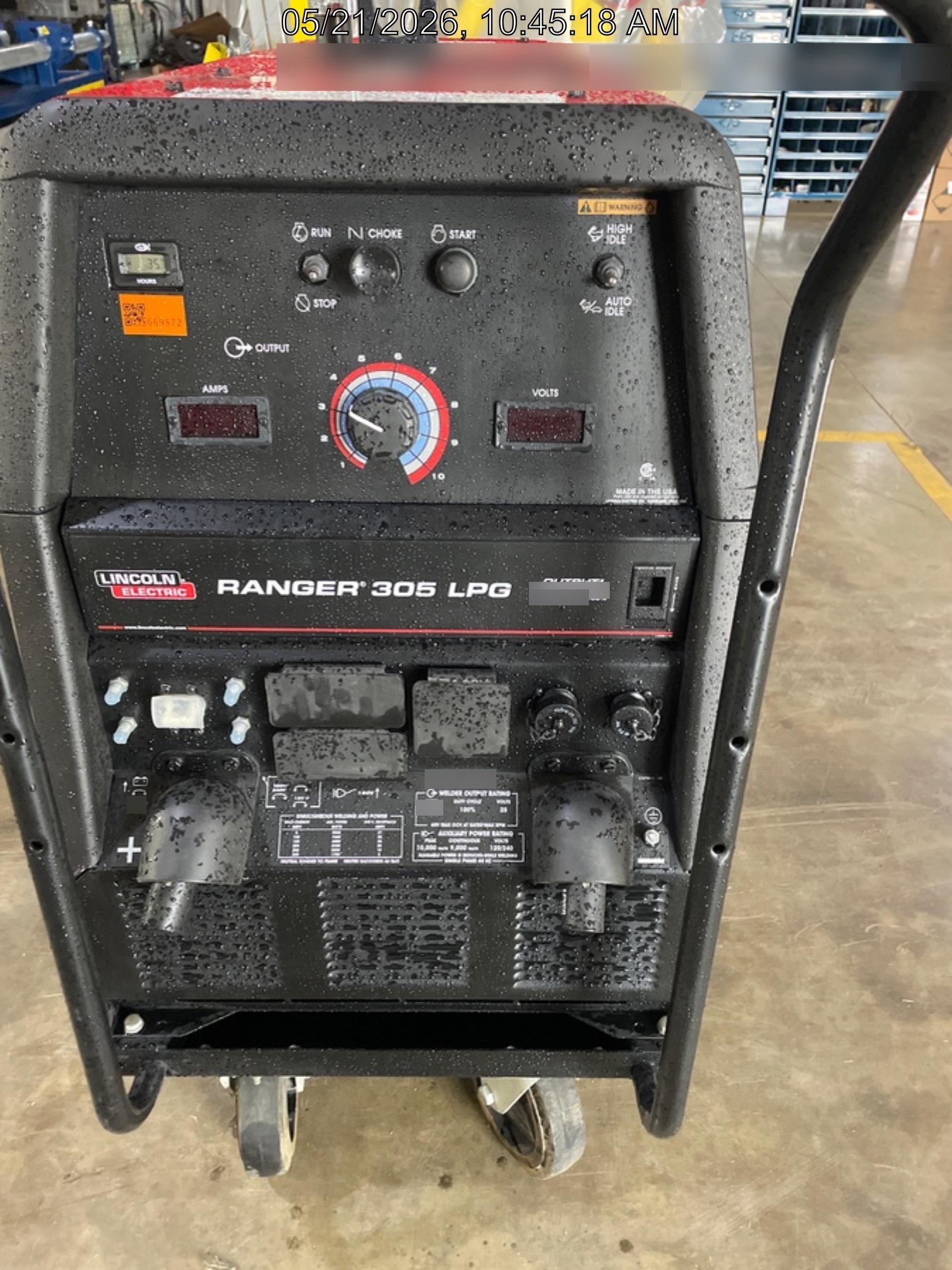 2026 LINCOLN ELECTRIC Ranger 305 LPG