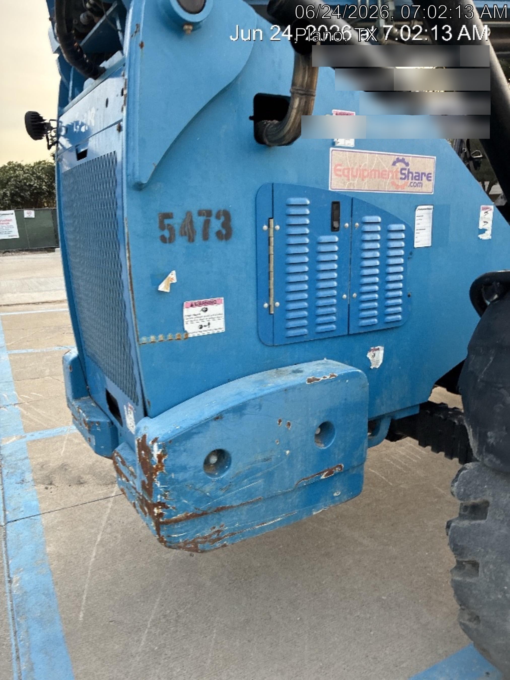 2017 Genie GTH-1056 Open Cab/Solid Tires
