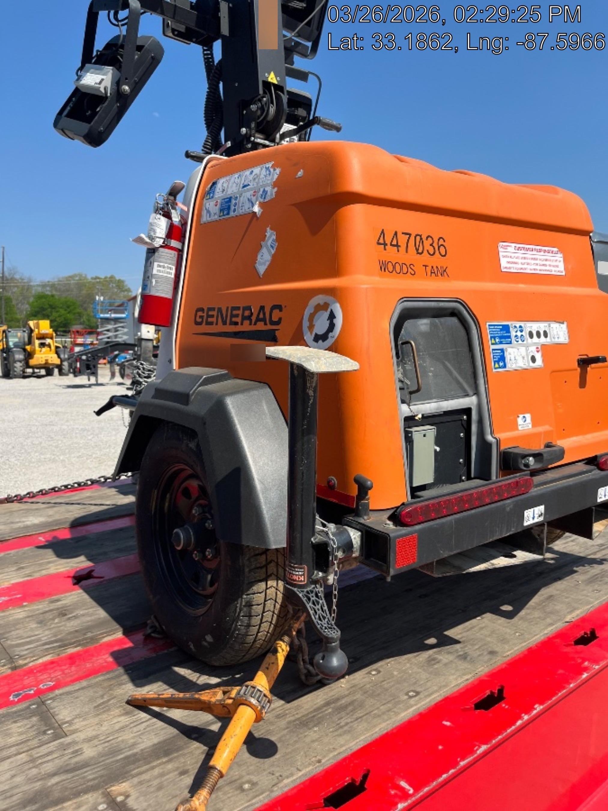 2024 Generac MLTS-4 2.4kW, Mitsu Eng, Analog, LED, Diesel.