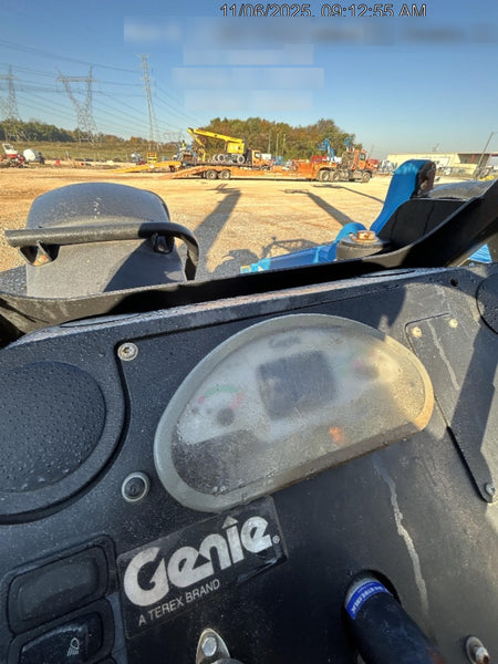 2019 Genie GTH-636 Canopy, Solid RT Tires, LED Work Lights, Beacon 60" QA Carriage, 48" Forks