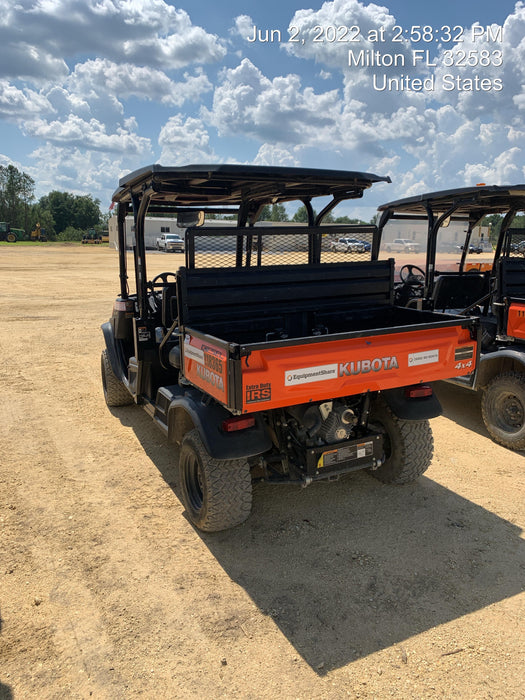 2020 Kubota RTV-X1140W-H Canopy, 4-Seater, Diesel, Windshield Acrylic Clear, LED Strobe, Backup Alarm