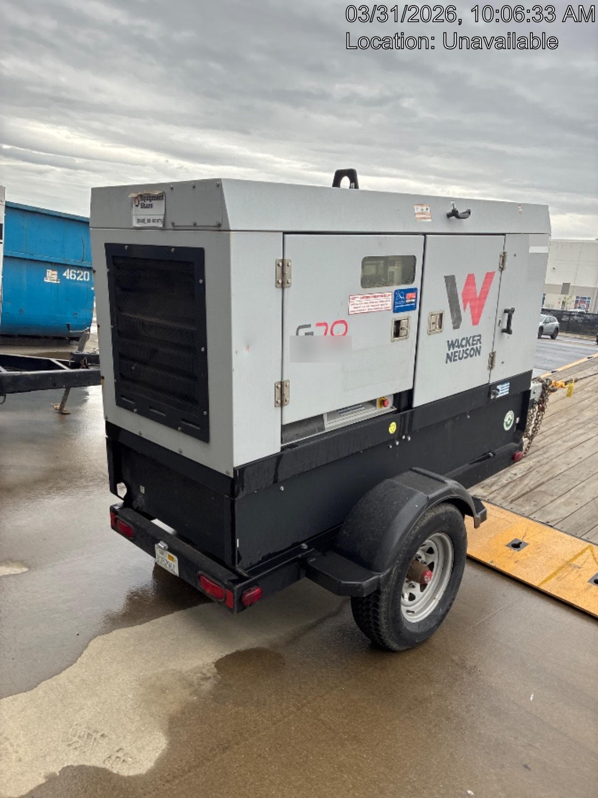 2020 WACKER NEUSON G70