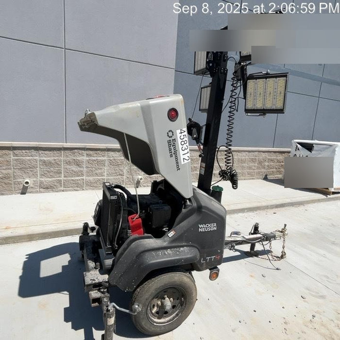 2024 Wacker Neuson LTT4 Diesel, Kohler KDW702, Deep Sea Controller, Auto Start, LED 320W, Bypass Outlet, T3