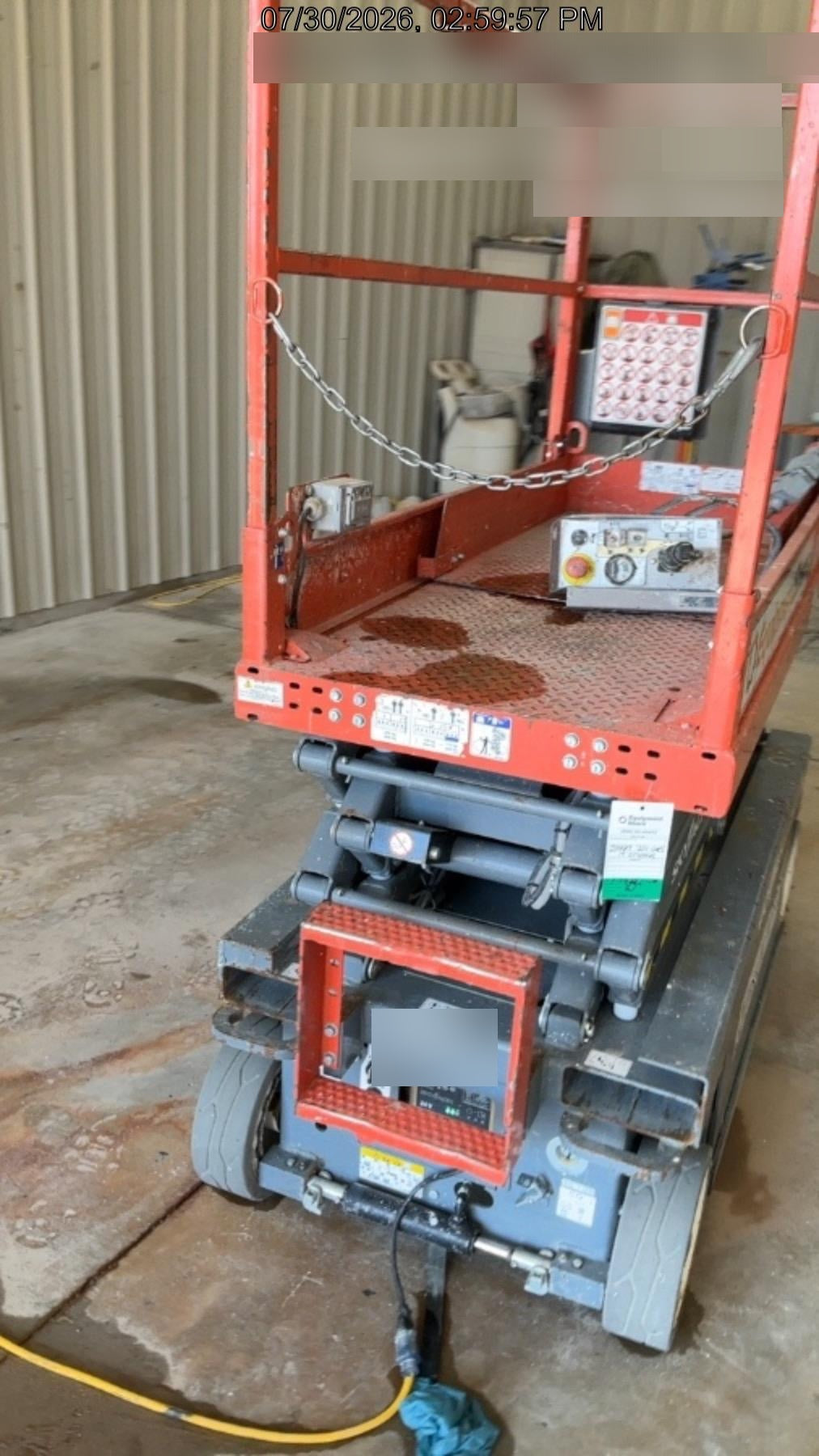 2019 Skyjack SJIII-3219 Standard Options