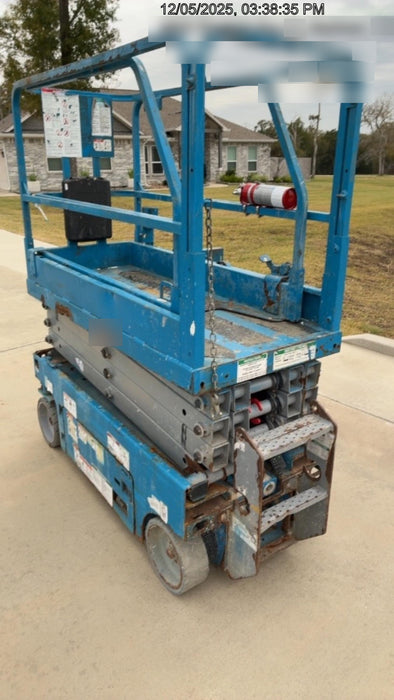 2019 Genie GS-1930 Fixed Rails with Chain Entry