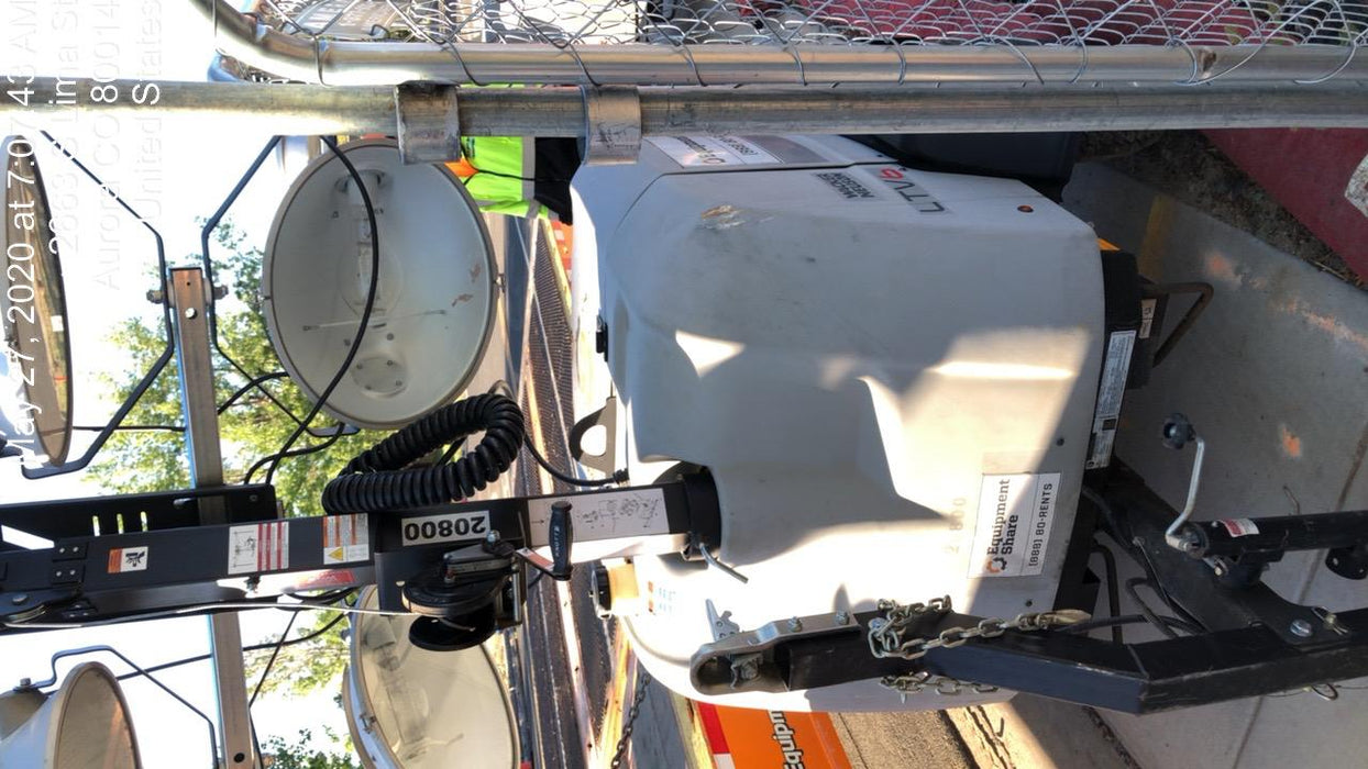 2018 Wacker Neuson LTV6L-MH Wacker Neuson LTV6L Mobile Light Tower w/Fuel Level Sensor Installed