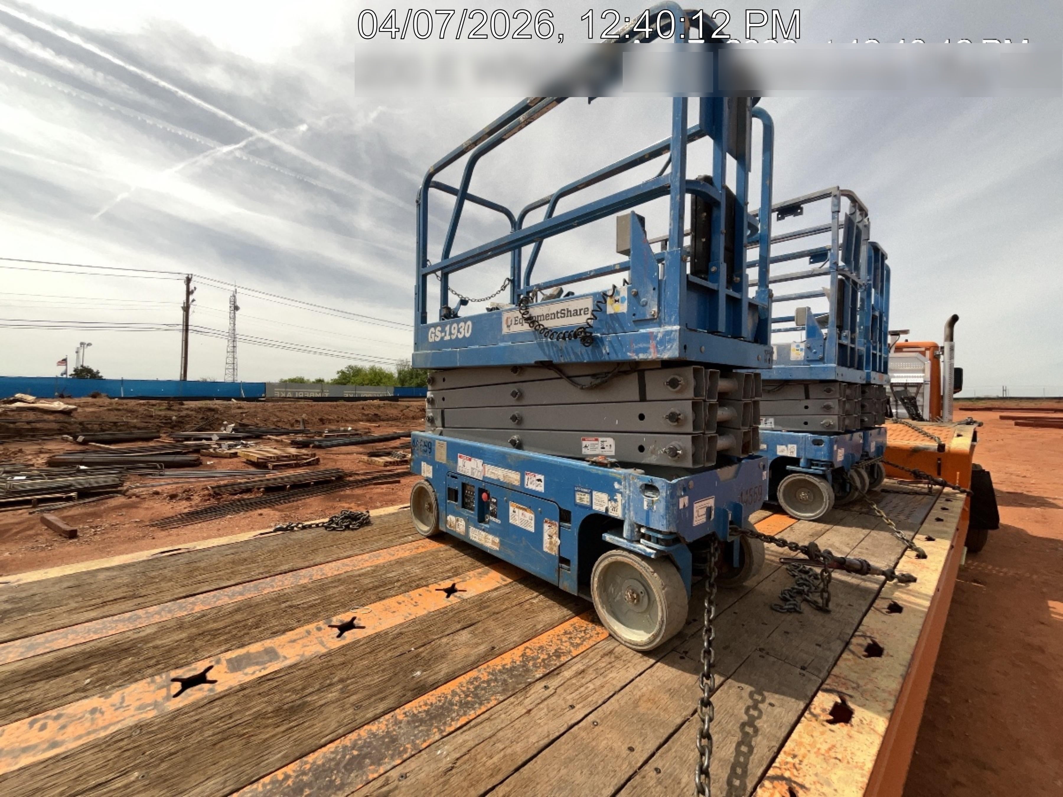 2019 Genie GS-1930 Fixed rails with chain Entry