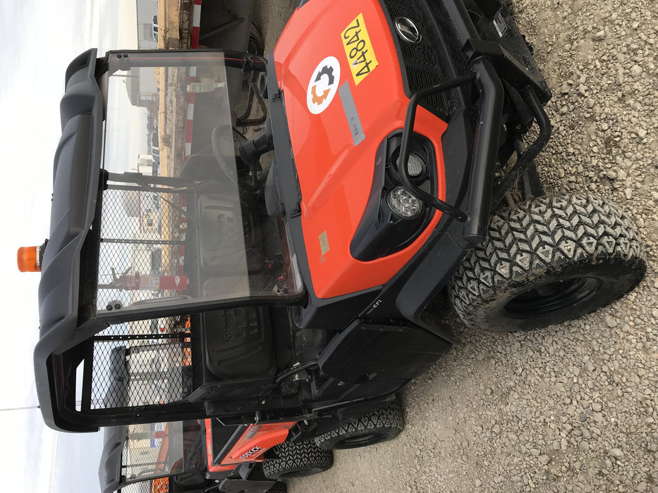 2019 Kubota RTV-XG850WL-H 4wd Utility Cart, Gas, 2 Seat, LED Strobe, Windshield Tempered Glass, Plastic Canopy, Wire Harness Kit, Backup Alarm