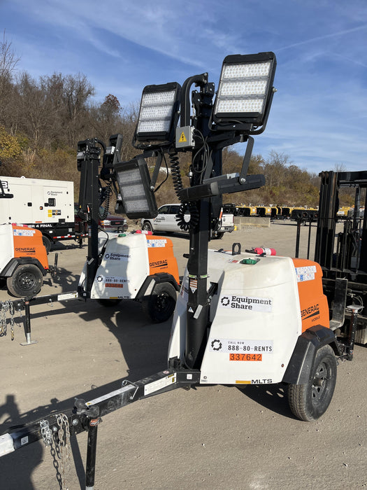 2023 Generac MLT2 Diesel, Flex Switch 120V Input, Powerzone Controller, (4) 320W LED Lights, 4kW Generator, 39.9 Gal Fuel Tank, 2" Ball, T3