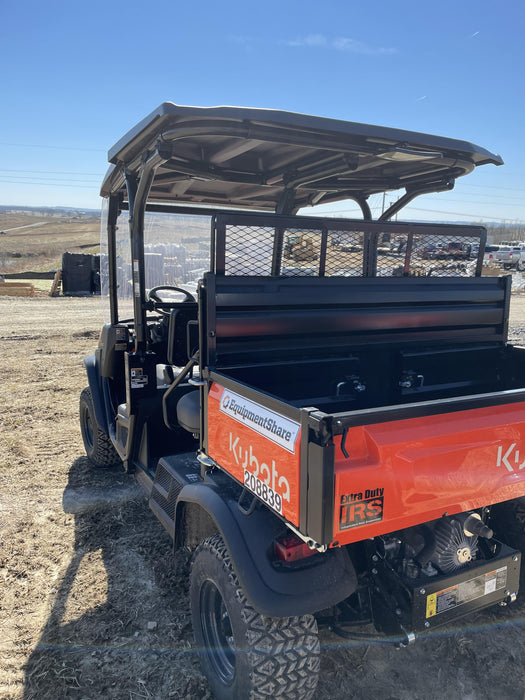 2022 Kubota RTV-X1140W-H Plastic Canopy, Windshield Acrylic Clear, LED Strobe Light, Wire Harness Kit, Back up Alarm