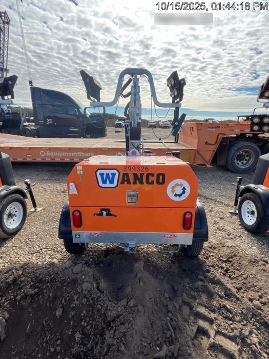 2024 Wanco WLTT-4MM4K Diesel, Deep Sea Controller, Shore Power Plug, Auto Start, (4) 350W LED Floodlights, 4kW Generator, 60 Gal Fuel Tank, 2" Ball, T3