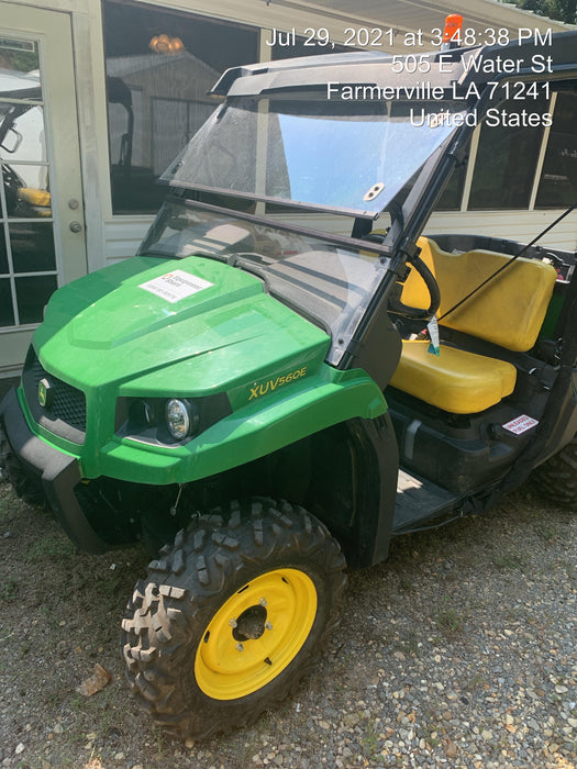 2021 John Deere XUV560E GATOR 4WD Utility Cart - 2-Seat, GAS, Canopy - ROPS, Windshield
