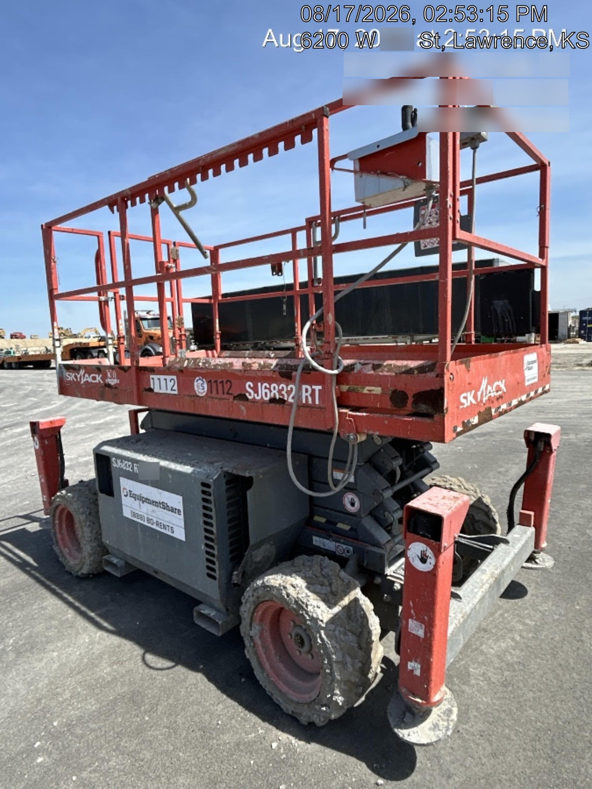 2016 SKYJACK SJ6832 RT