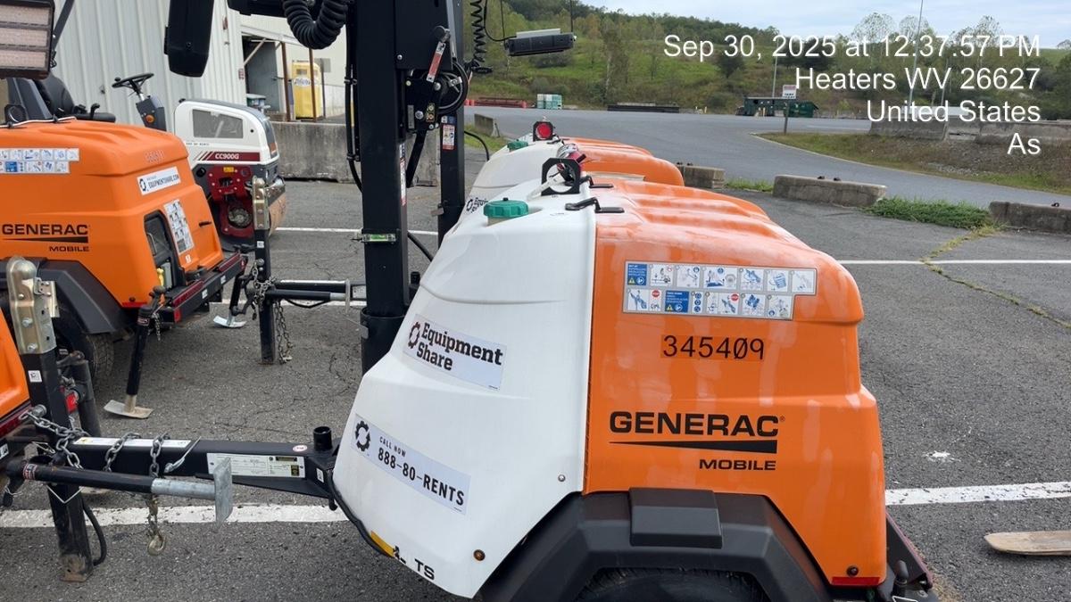 2023 Generac MLT2 Diesel, Flex Switch 120V Input, Powerzone Controller, (4) 320W LED Lights, 4kW Generator, 39.9 Gal Fuel Tank, 2" Ball, T3