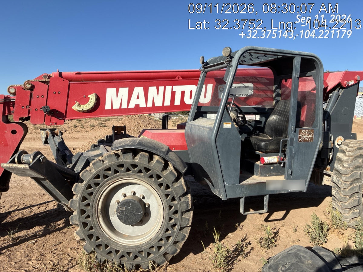 2018 Manitou MTA10055 Manitou MTA10055 - Canopy, Worklights, Beacon, 66" Carriage, 60" Forks, Solid Tires, Aux Hydraulics