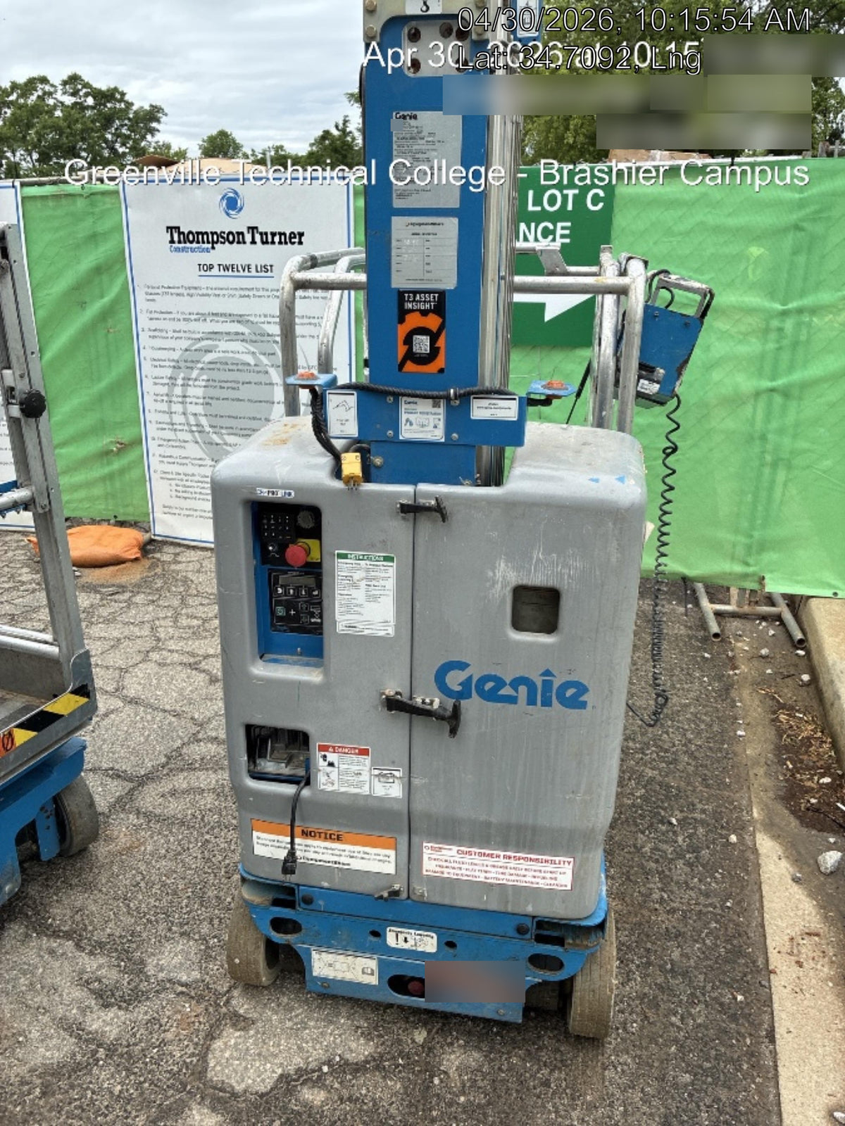 2019 GENIE GR-20