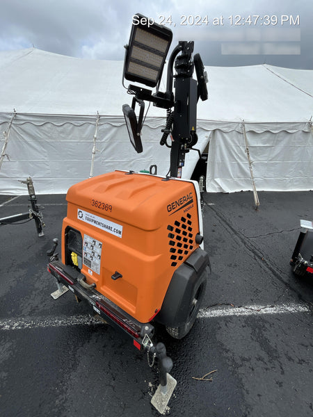 2023 Generac MLT2 Diesel, Flex Switch 120V Input, Powerzone Controller, 
(4) 320W LED Lights, 4kW Generator, 39.9 Gal Fuel Tank, 2" Ball, T3