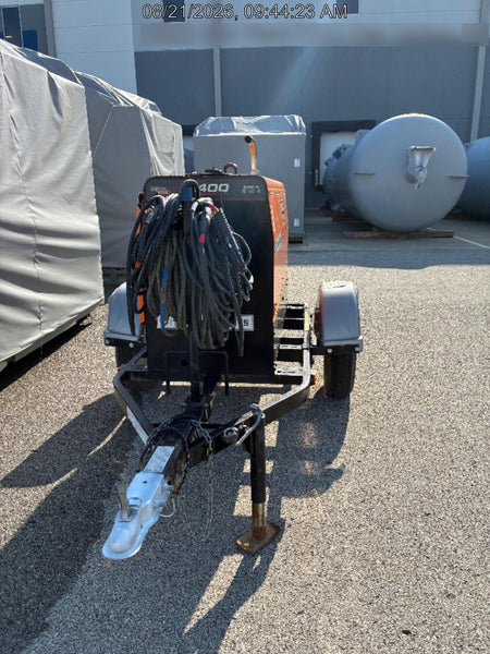 2022 Lincoln Electric LE400 Kubota V1505, Trlr, Cable Rack, Light Kit, ES Decals, T3