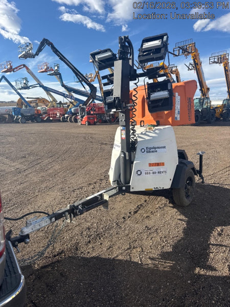 2023 Generac MLT2 Diesel, Flex Switch 120V Input, Powerzone Controller, 
(4) 320W LED Lights, 4kW Generator, 39.9 Gal Fuel Tank, 2" Ball, T3