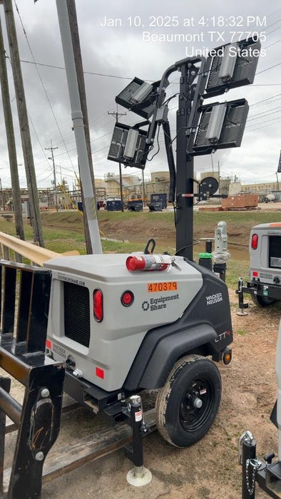 2024 Wacker Neuson LTT4 Diesel, Kohler KDW702, Deep Sea Controller, Auto Start, LED 320W, Bypass Outlet, T3