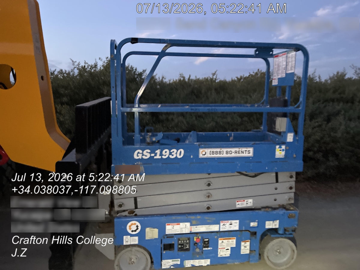 2020 Genie GS-1930 Standard Machine