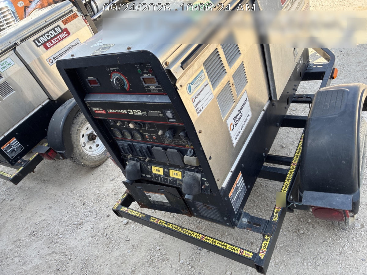 2021 Lincoln Electric Vantage 322 VANTAGE 322 READY-PAK 3
