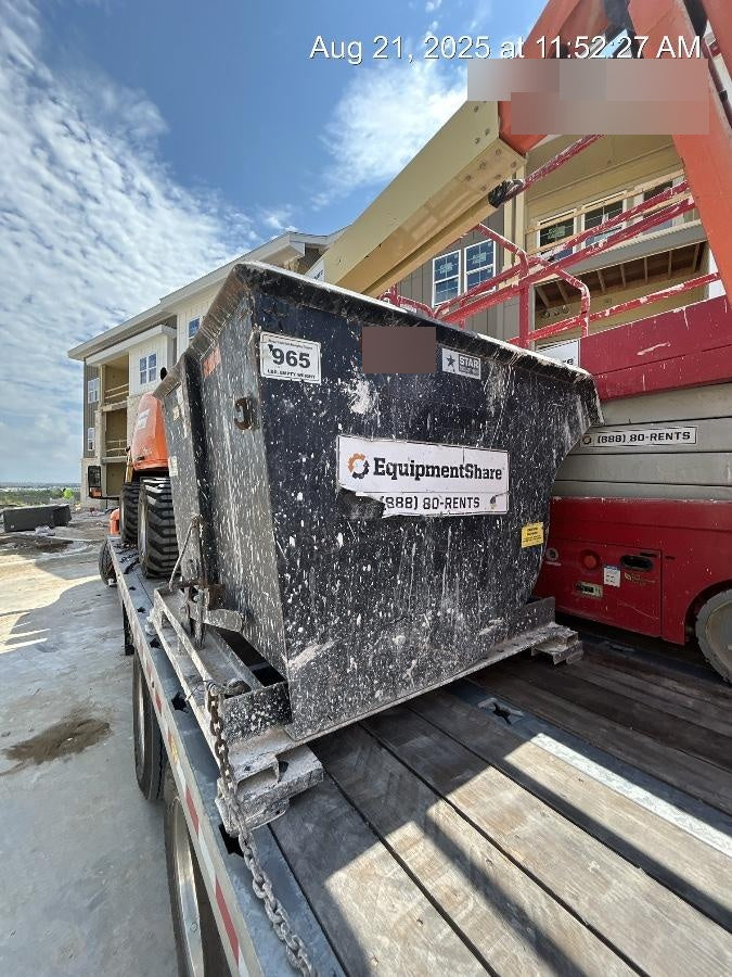 2021 STAR INDUSTRIES M-1820 - Self-Dump Hopper
