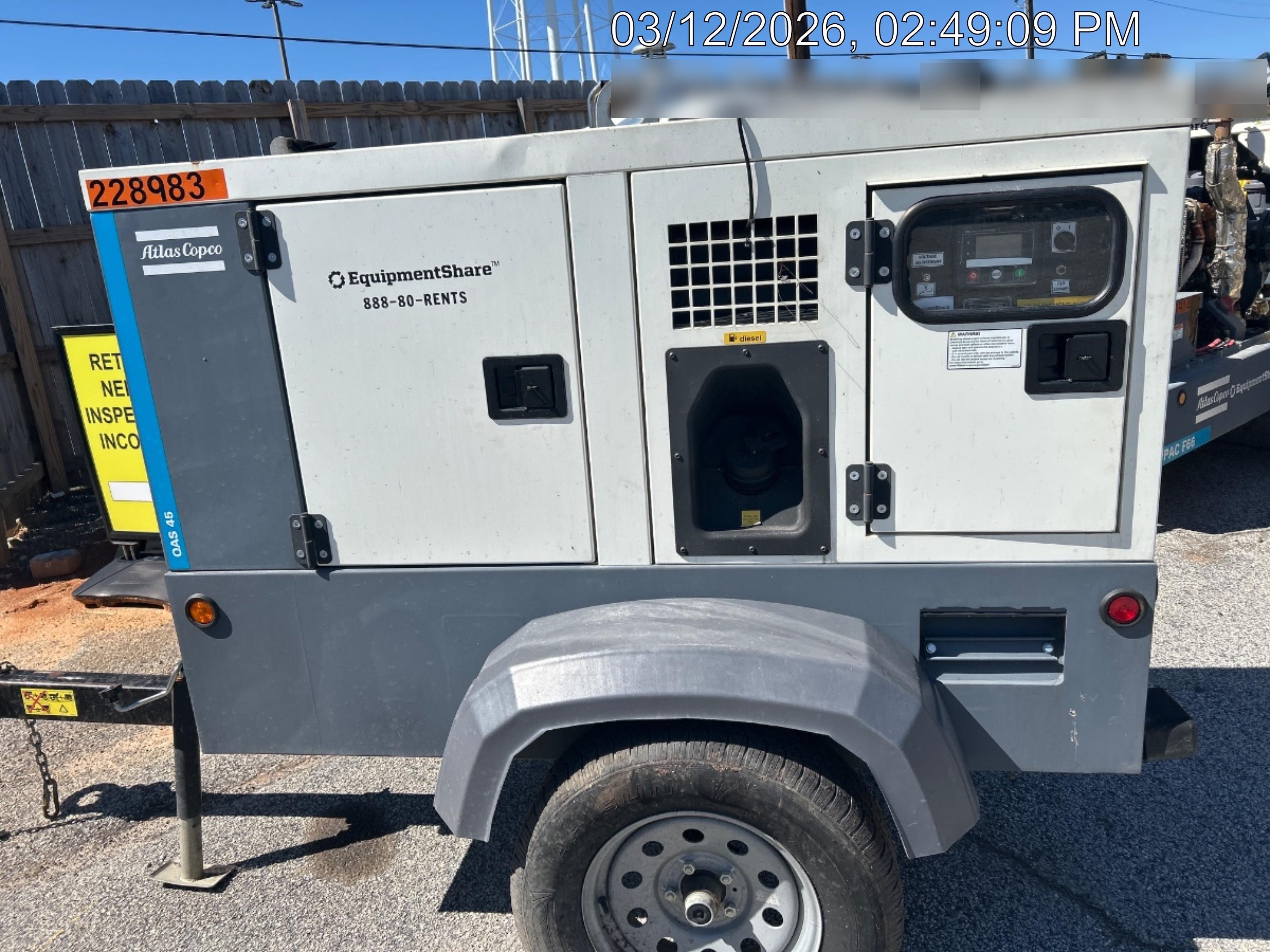 2022 ATLAS COPCO QAS45