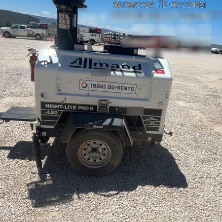 Allmand Bros. Night-Lite Pro II Allmand Night-Lite Pro II Allmand Night-Lite Pro II 8 kW Light Tower w/Kubota Engine, LED Light Package