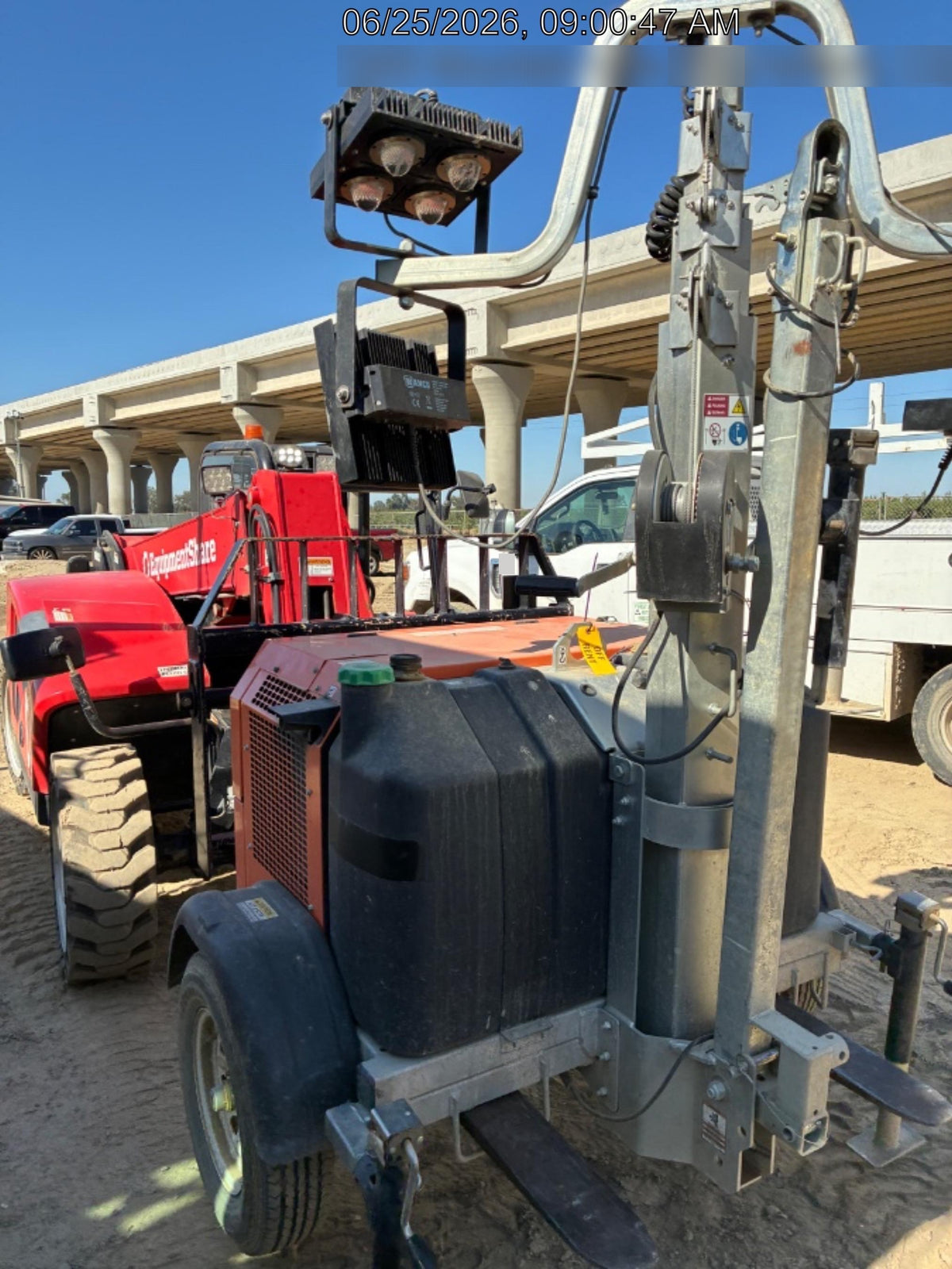 2024 Wanco WLTT-4MM4K Diesel, Deep Sea Controller, Shore Power Plug, Auto Start, (4) 350W LED Floodlights, 4kW Generator, 60 Gal Fuel Tank, 2" Ball, T3