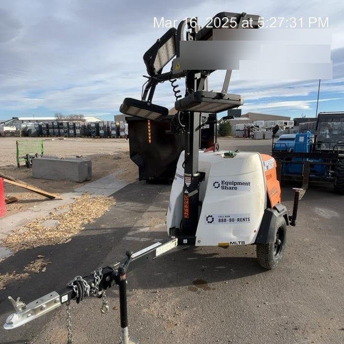 2023 Generac MLT2 Diesel, Flex Switch 120V Input, Powerzone Controller, 
(4) 320W LED Lights, 4kW Generator, 39.9 Gal Fuel Tank, 2" Ball, T3