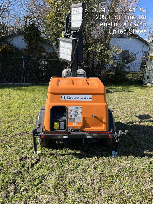 2023 Generac MLT2 Diesel, Flex Switch 120V Input, Powerzone Controller, (4) 320W LED Lights, 4kW Generator, 39.9 Gal Fuel Tank, 2" Ball, T3