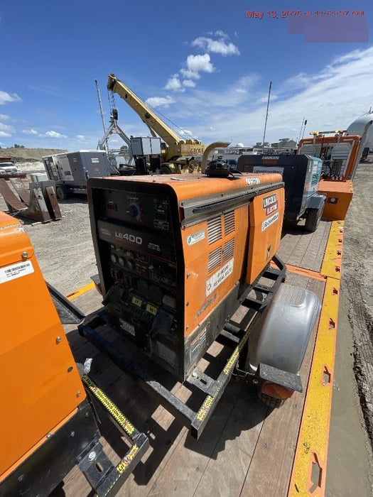 2022 Lincoln Electric LE400 Kubota V1505, Trlr, Cable Rack, Light Kit, ES Decals, T3