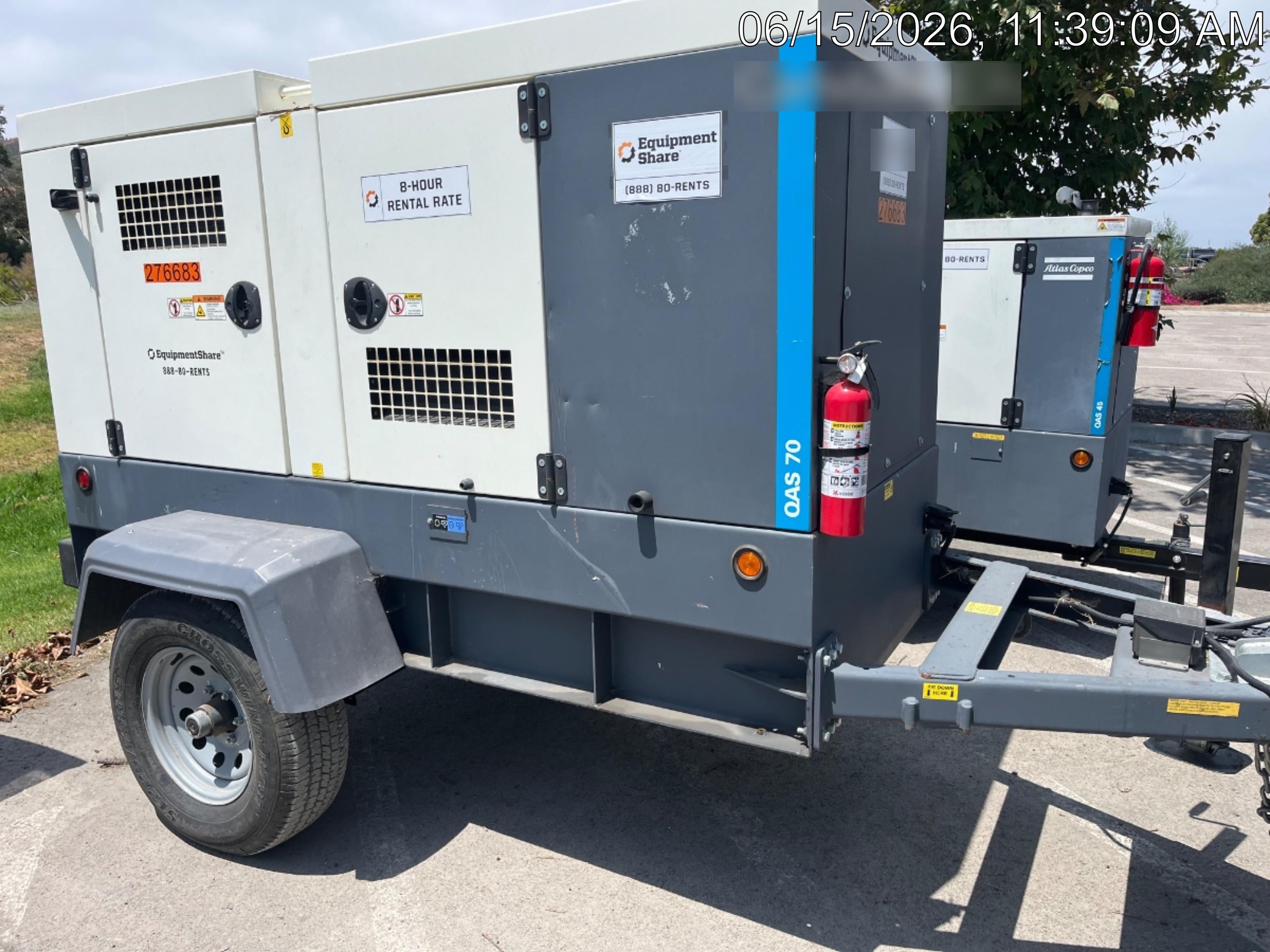 2022 ATLAS COPCO QAS 70