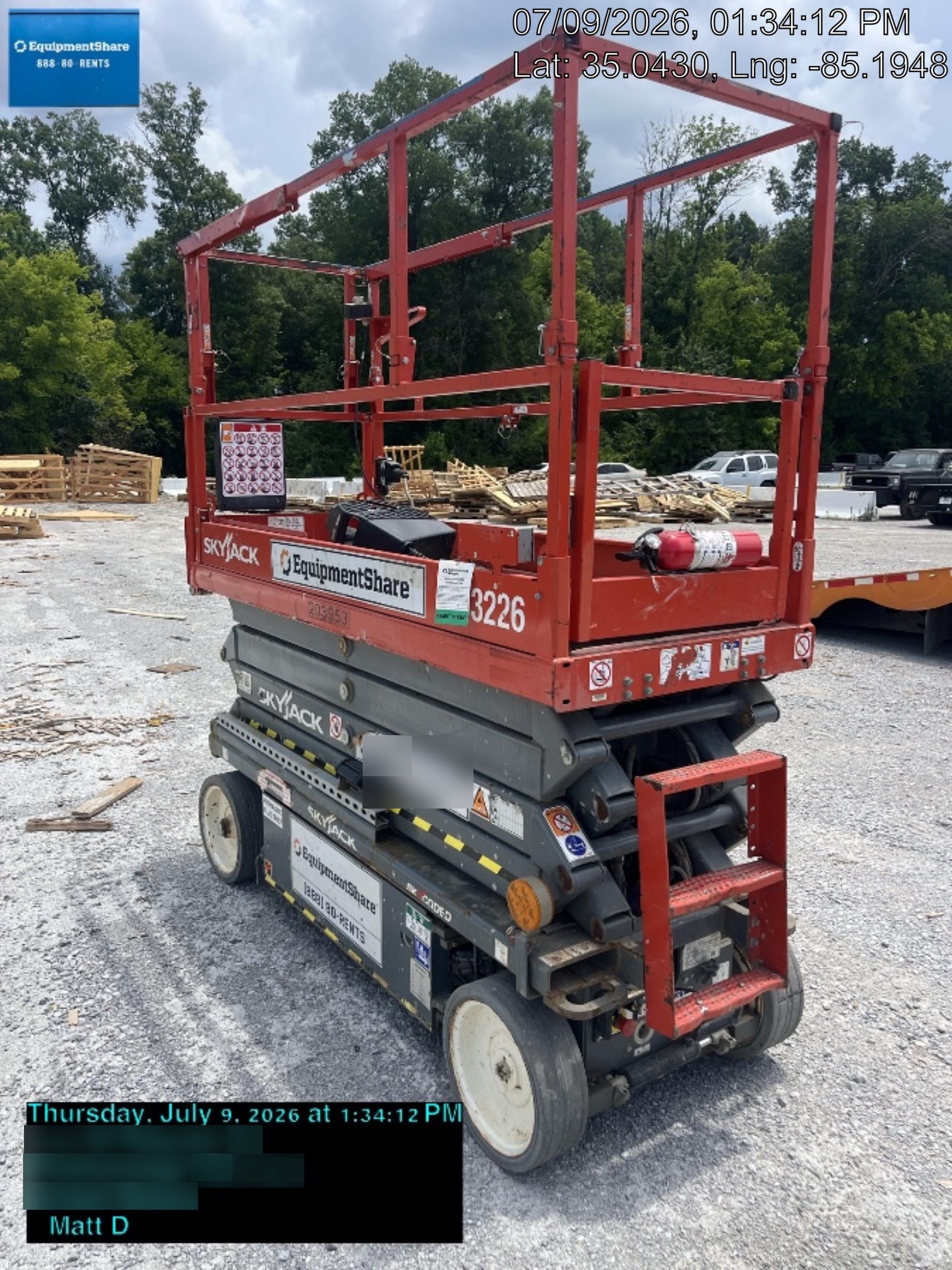 2022 SKYJACK SJ3226