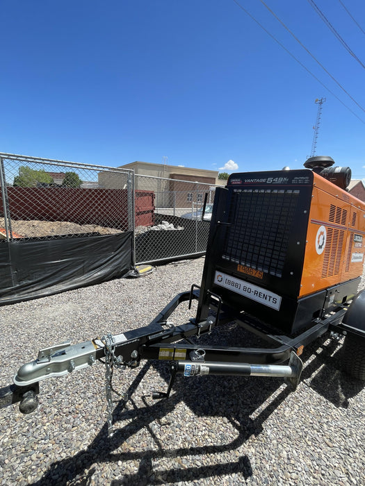 2021 Lincoln Electric Vantage 549X Ready Pak 3, ORANGE (includes trailer, cable rack, fender light kit)