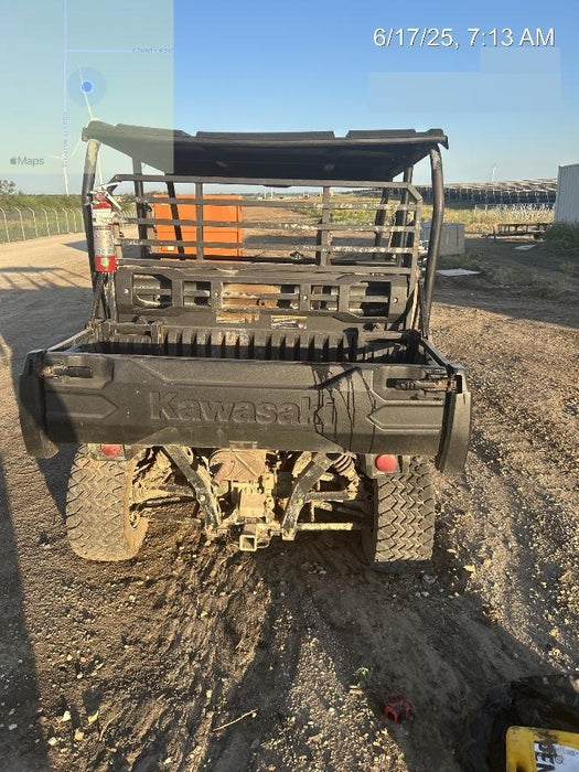 Kawasaki Mule PRO-DXT Kawasaki Mule PRO-DXT Diesel Utility Cart w/Alarm/Beacon, Hard Top, ES Track Hardware