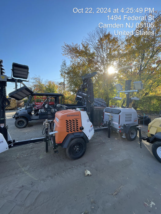 2023 Generac MLT2 Diesel, Flex Switch 120V Input, Powerzone Controller, (4) 320W LED Lights, 4kW Generator, 39.9 Gal Fuel Tank, 2" Ball, T3