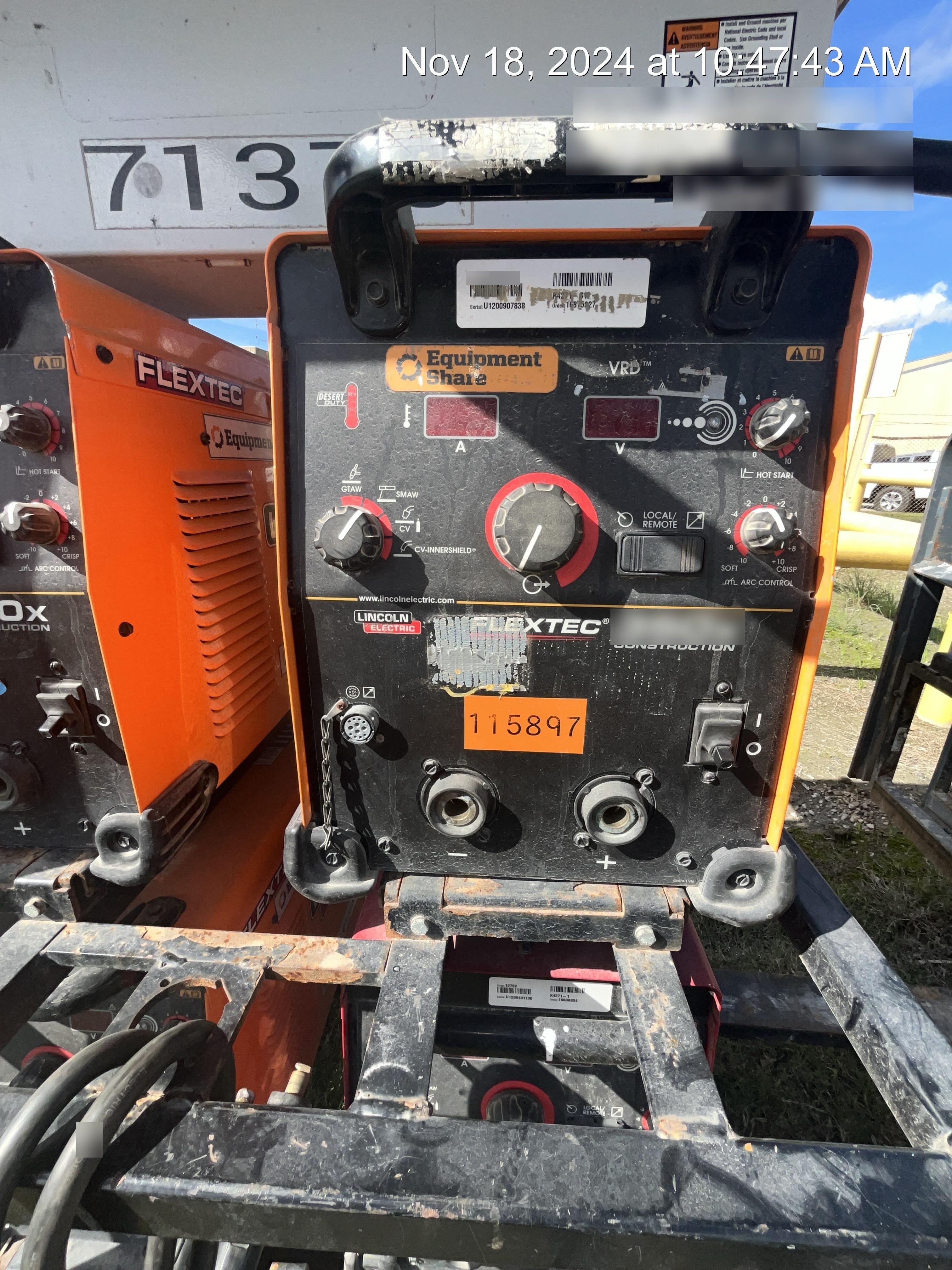2020 LINCOLN ELECTRIC FLEXTEC 350X