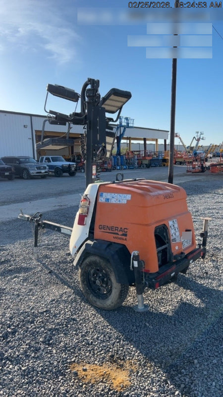 2024 Generac MLT2 Diesel, Flex Switch 120V Input, Powerzone Controller, 
(4) 320W LED Lights, 4kW Generator, 39.9 Gal Fuel Tank, 2" Ball, T3