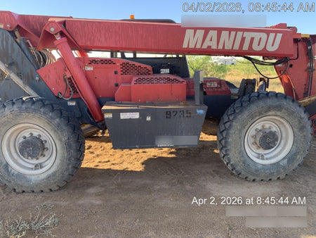 2018 Manitou 12042 Manitou MTA 12042 w/Open ROPS, Work Lights/Strobe, Aux Hyd, Solid Tires, Lift Hook, 66" Carriage, 72" Forks, Outriggers