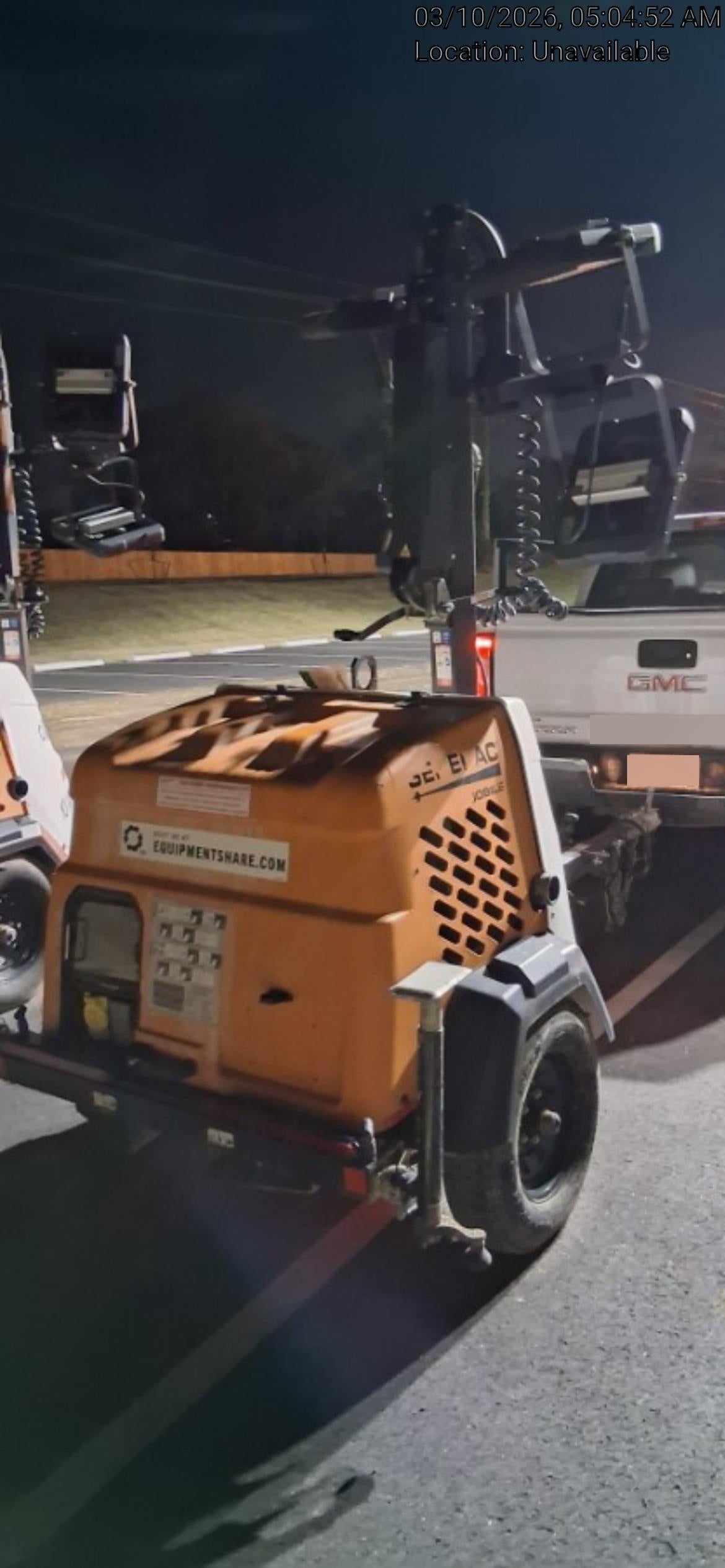 2023 Generac MLT2 Diesel, Flex Switch 120V Input, Powerzone Controller, (4) 320W LED Lights, 4kW Generator, 39.9 Gal Fuel Tank, 2" Ball, T3