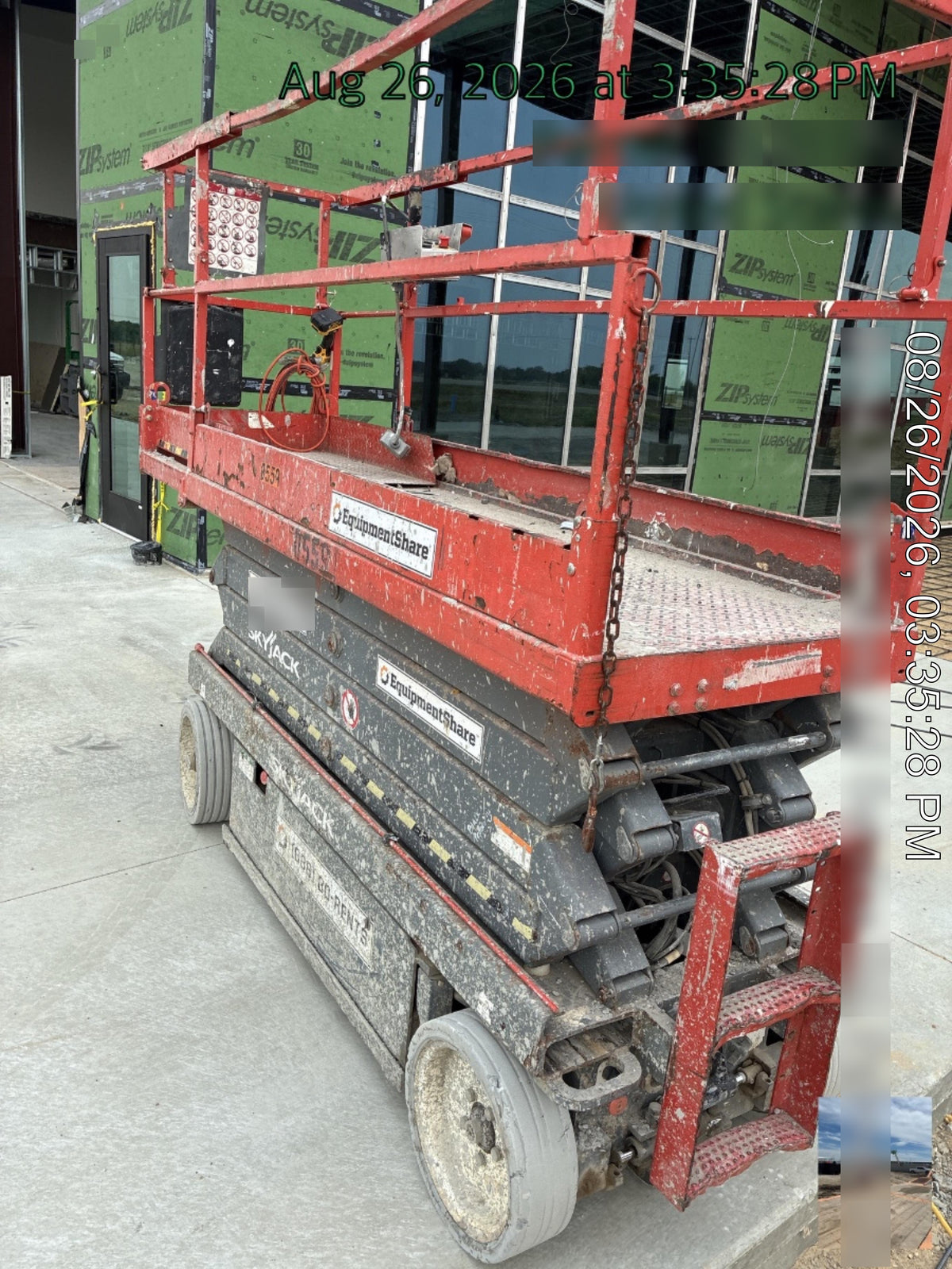 2015 Skyjack SJIII-3226 26' Scissor Lift