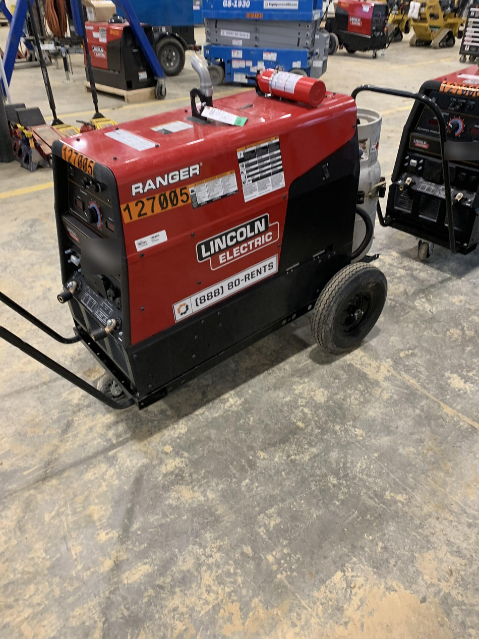 2021 Lincoln Electric Ranger 305 LPG K3430-1, Ranger 305 LPG, Undercarriage, Tank Holder & Strap, 10kw AC Gen, 25hp Kohler LPG Eng