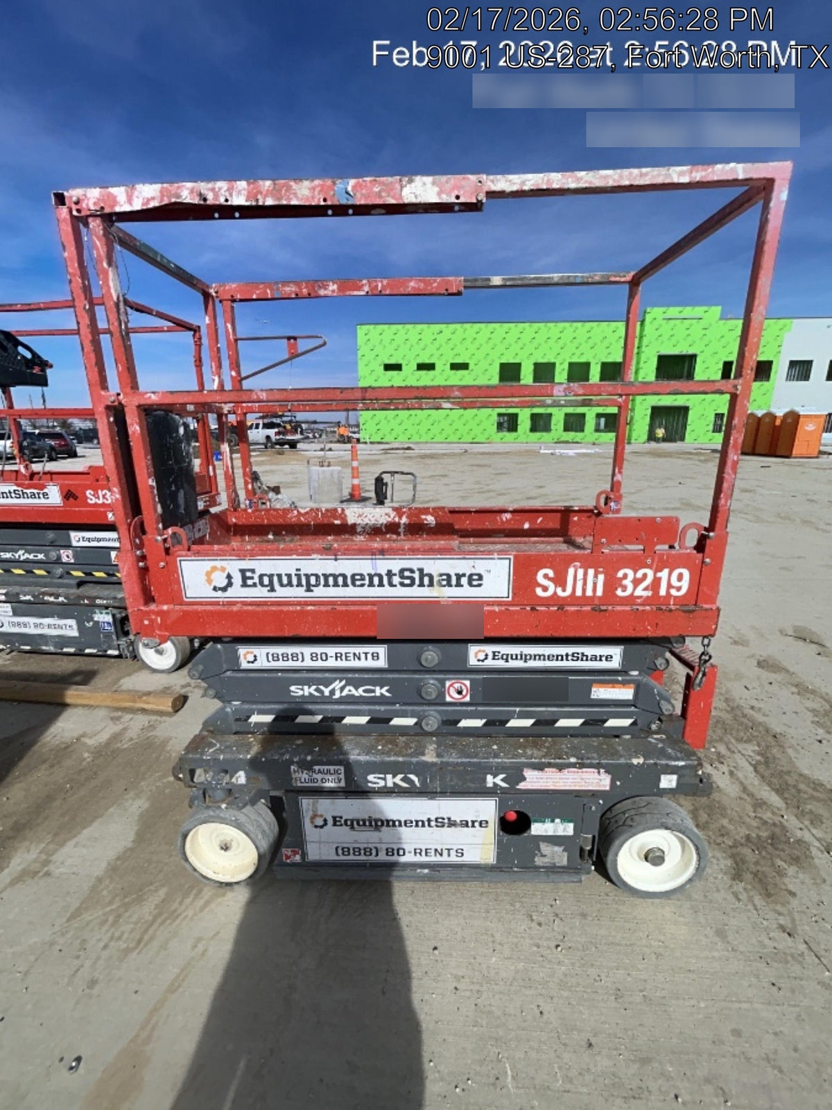 2019 Skyjack SJIII-3219 Standard w/Trojan Batteries