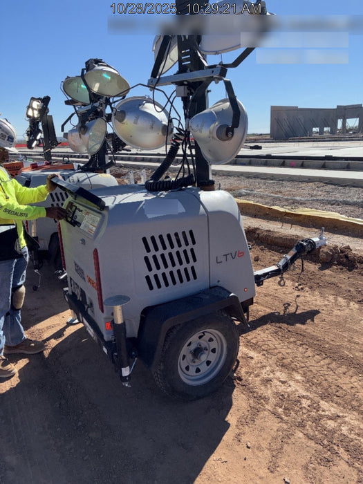 2019 Wacker Neuson LTV6L-MH Wacker Neuson LTV6L Mobile Light Tower w/Fuel Level Sensor Installed