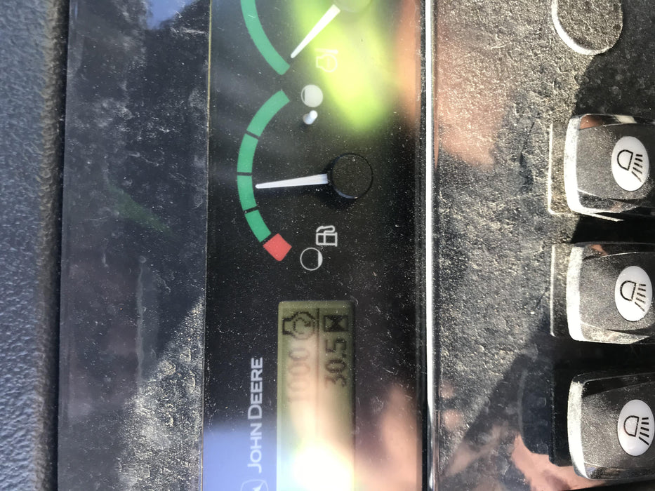 2019 John Deere 310LEP 4wd, Cab/Heat/Air, Standard dipper, ISO, Rear Auxiliary Hydraulics, Manual QC w/12”, 18”, and 24” buckets